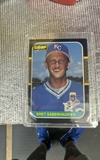 1987 Leaf Canadian - Bret Saberhagen #261