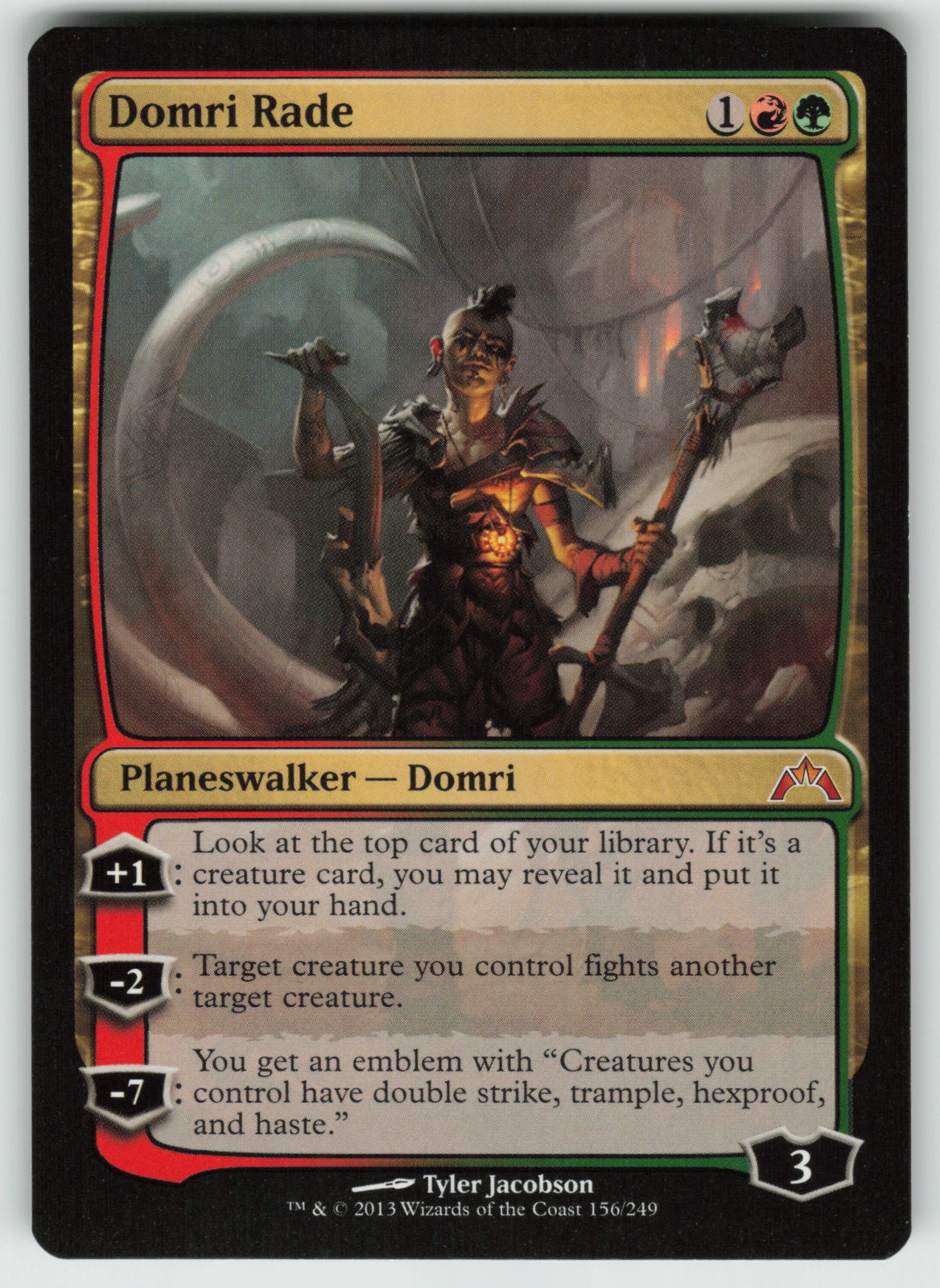 MTG Domri Rade Normal Gatecrash #156 NM