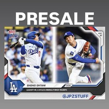 Shohei Ohtani HR & 6 Hitless Innings 2026 MLB Topps NOW Card 256 PRESALE