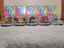 Nintendo Mario Kart Ichiban Kuji Glass Drinking Cup Prize D Complete Set Japan