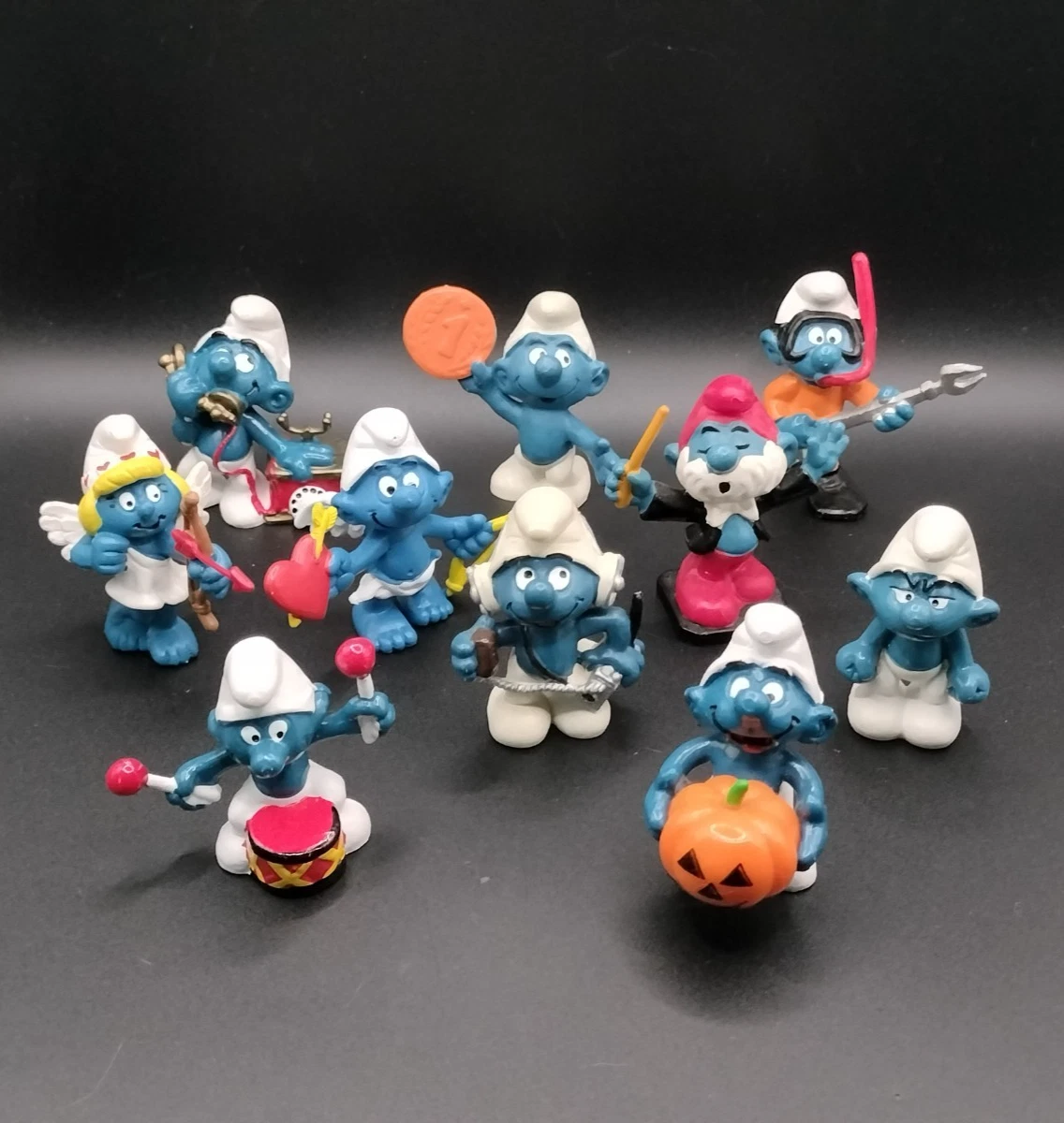 The Smurfs Cartoon & TV Character Action Figures 1980-1989 Time
