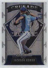 2022 Panini Chronicles Crusade Holo Prizm Jackson Kowar #12 8x7