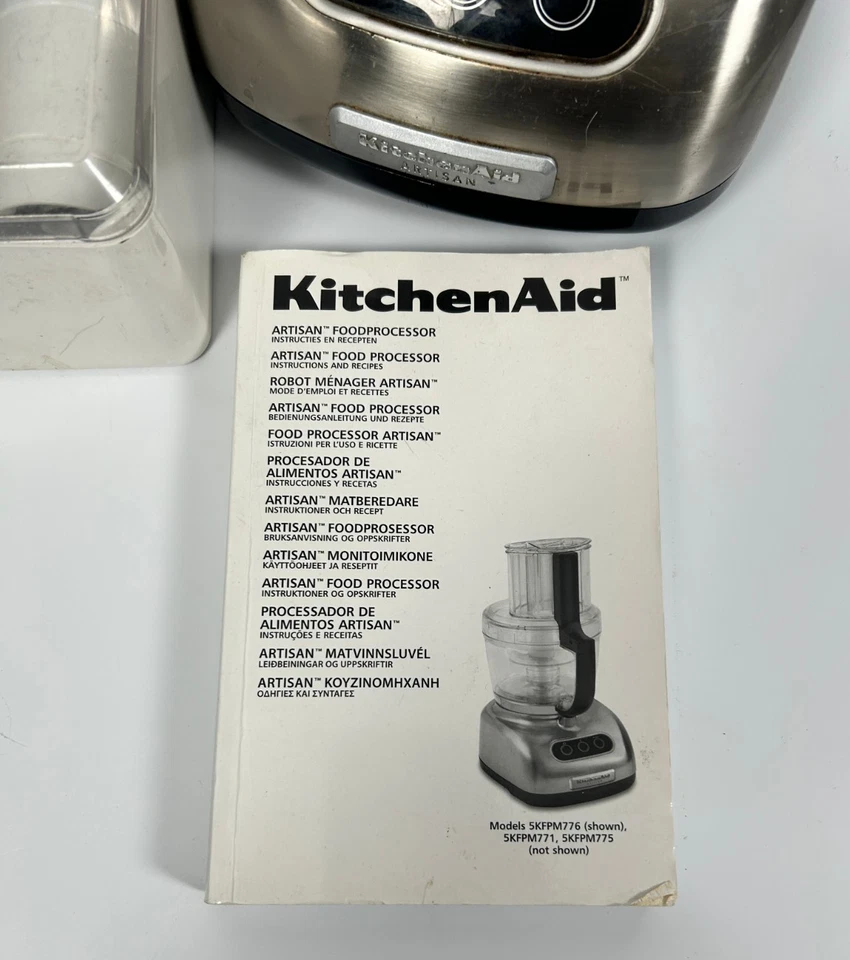 KitchenAid Artisan Food Processor Silver - Working - Image 2 of 4