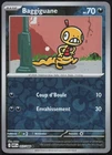 Pokemon Card Baggiguana 057/086 Reverse White Flame French