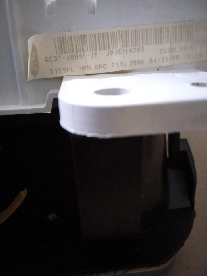 Cuadro medidor velocímetro Ford F250 F350 2005-2007 5C3T-10849-RJ diésel 126 km Foto 2 de 4