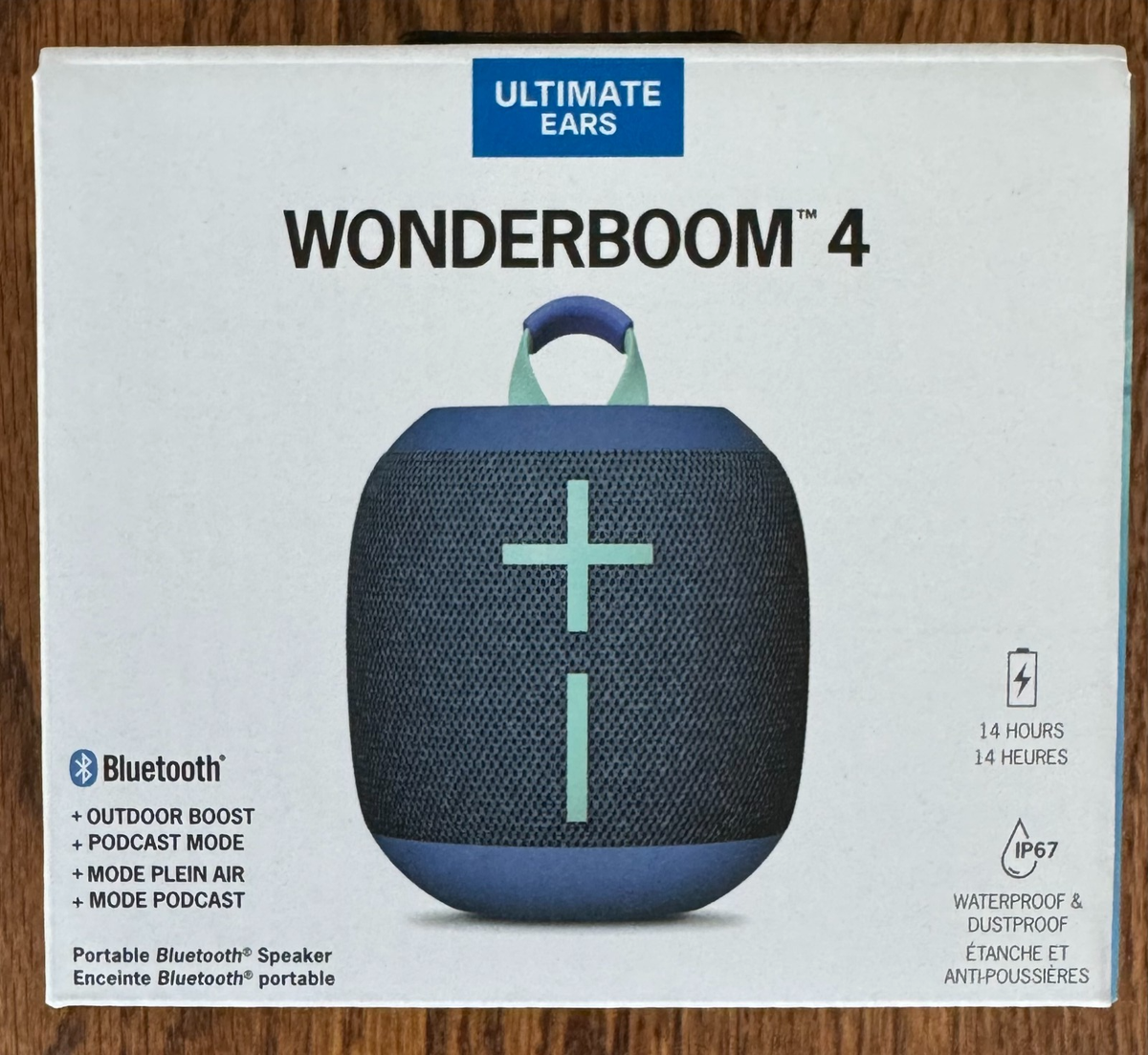 Ultimate Ears Wonderboom 4 Wireless Bluetooth Portable Speaker