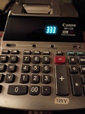 Canon MP11DX 12-Digit Desktop Printing Calcul...