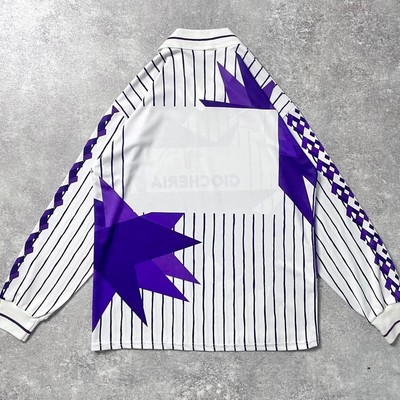 FIORENTINA 1991 1992 Large Away Maglia ORIGINAL JERSEY Lotto Italy