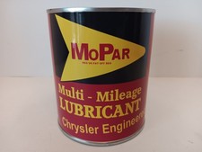 Vintage Mopar Motor Oil Can 1 Qt. - Re-pop Collectible Vintage Mopar Motor Oil Can 1 Qt. - Re-pop Collectible