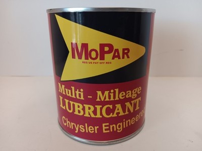 Vintage MoPar Motor Oil Can 1 qt. -  ( Re-pop Collectible )