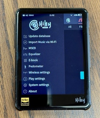 HiBy R3 PRO High Performance Portable Digital Audio Player Working Tested!