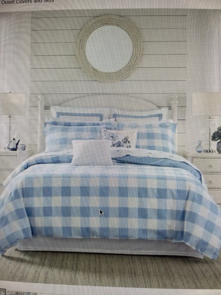 Juego de cama nórdica Laura Ashley Cynthia King nuevo con etiquetas - para no fumadores / sin mascotas Foto 2 de 3