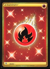 Fire Energy 284/264 SWSH08: Fusion Strike Secret Rare Pokemon Card