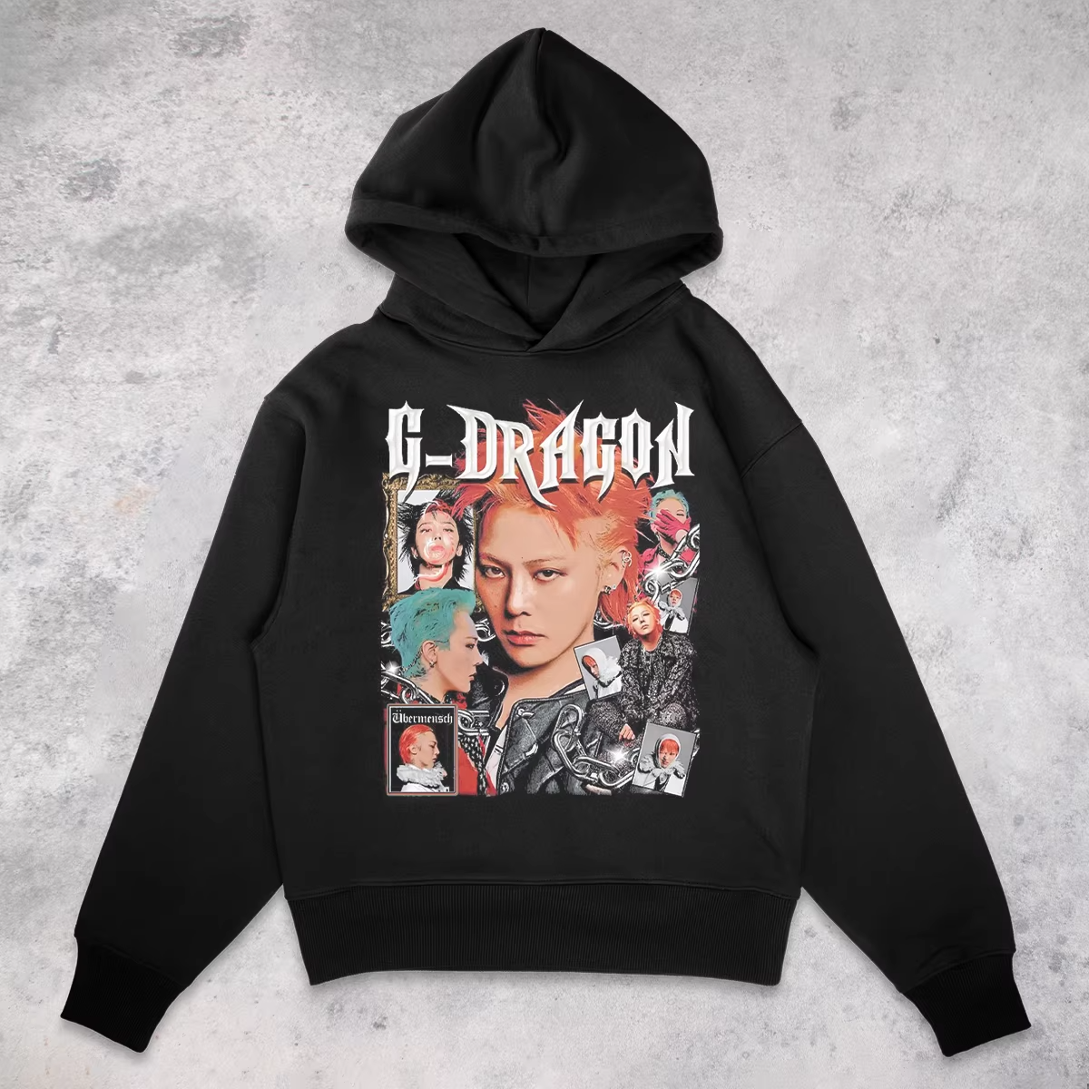 G-DRAGON HOODIE BIGBANG KPOP JERSEY GD ÜBERMENSCH CONCERT OUTFIT