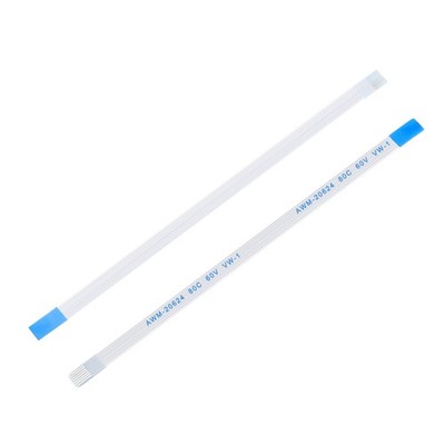 FFC Ribbon Flat Flexible Cable 7 Pins 0.5mm 100mm (B Type) for LCD Laptop 5pcs