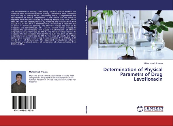 Muhammad Arsalan | Determination Of Physical Parametrs Of Drug Levofloxacin-image