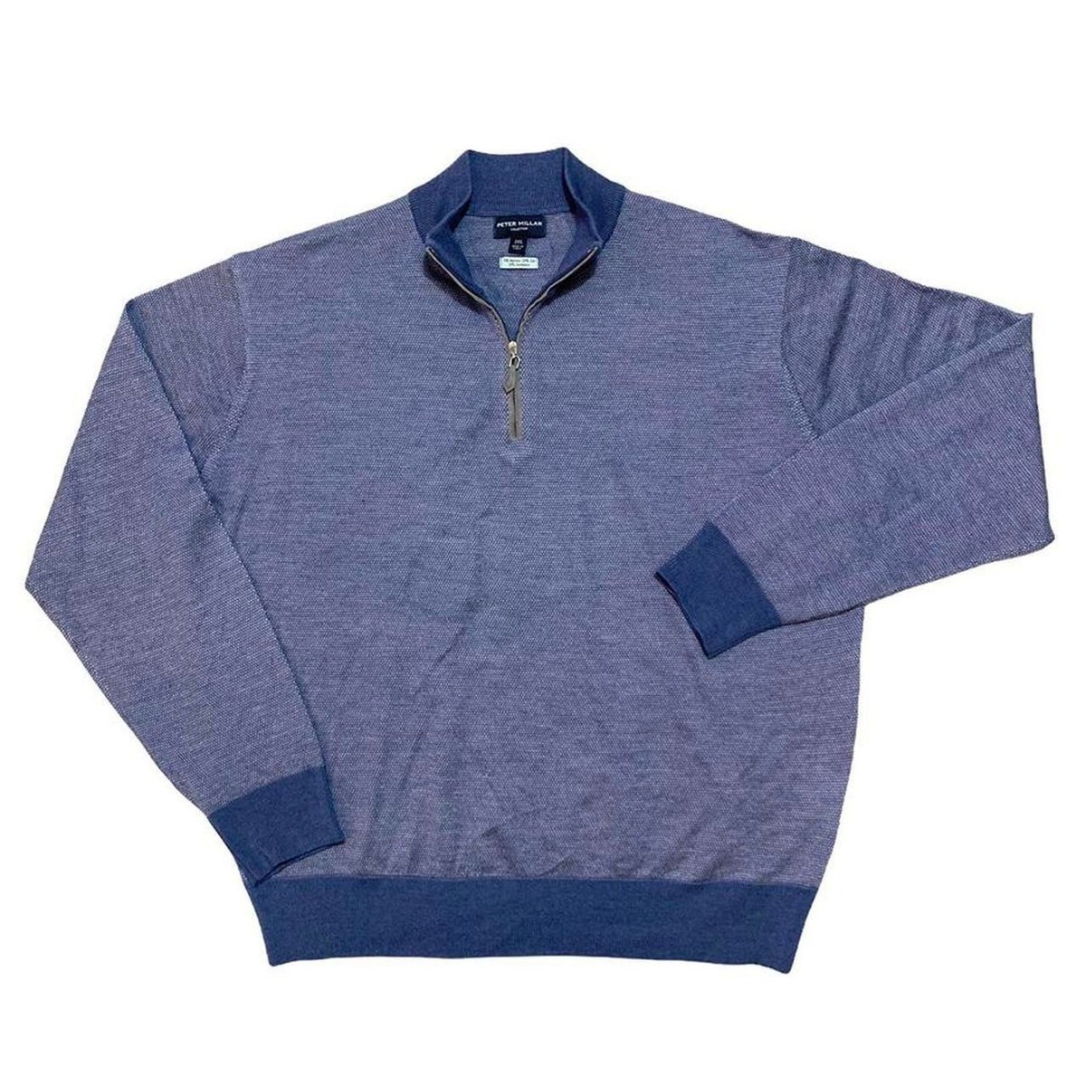 Peter Millar Made in Italy Merino Wool Silk Cashmere Quarter Zip