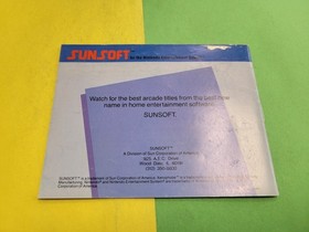 Xenophobe Nintendo NES Instruction Manual Booklet ONLY