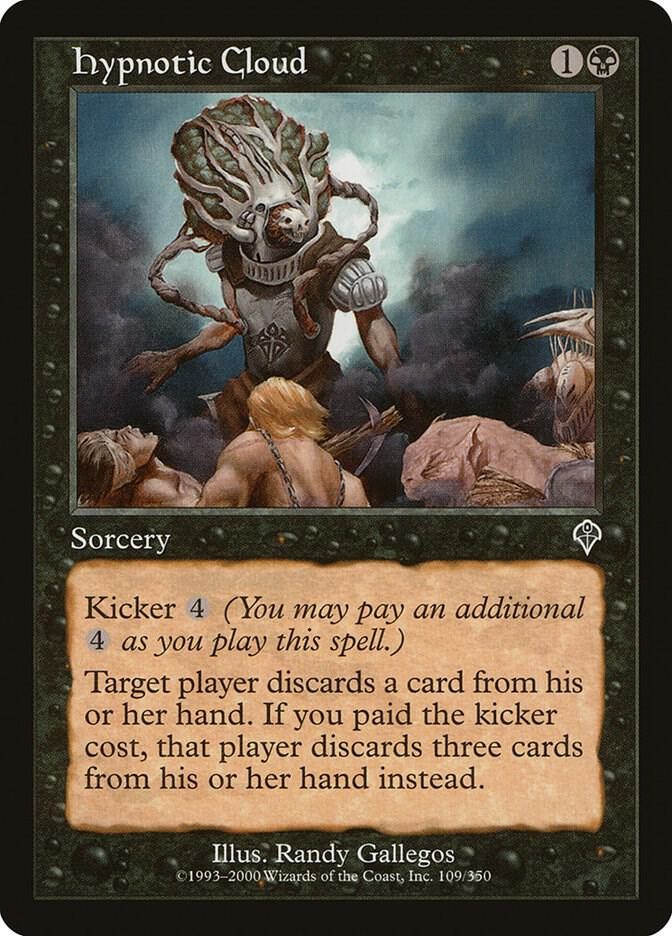 Hypnotic Cloud 109 Invasion Magic The Gathering MTG Card 2000 Lightly Played