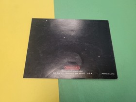 Mach Rider Instruction Booklet Manual *Only* Nintendo Entertainment System NES