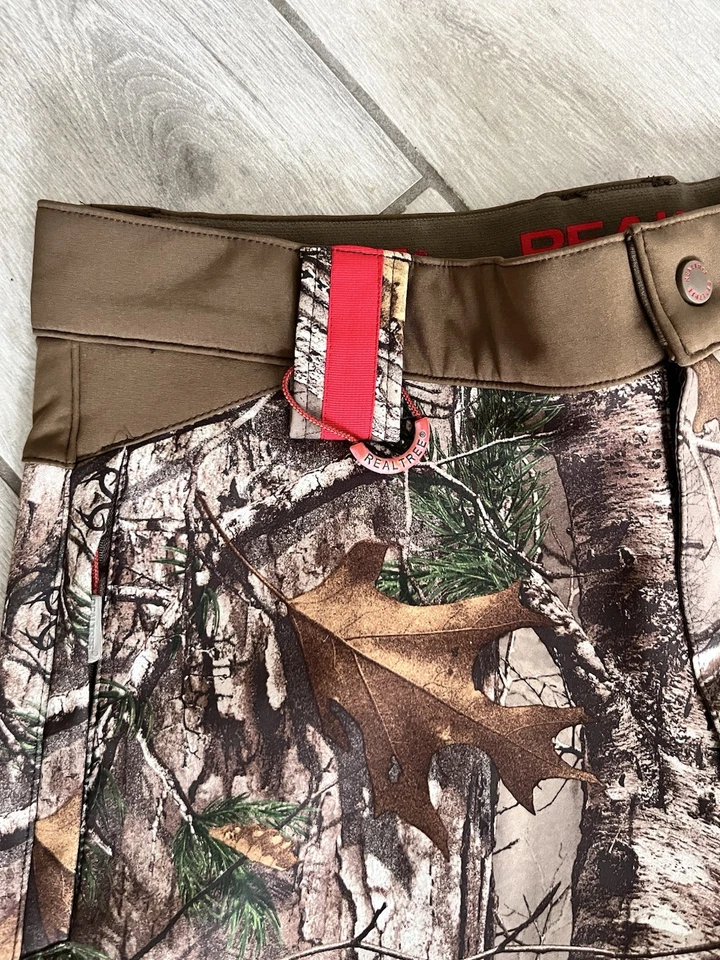 Vintage Realtree Mossy Oak break up infinity camo pants Men’s LG Lined MSRP $149 - Image 4 of 4