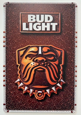 #ad Cleveland Browns Bud Light Beer Sign Dawg Pound Budweiser $16.99