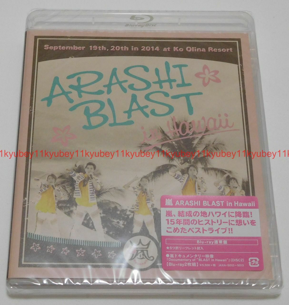 New ARASHI BLAST in Hawaii Regular Edition Blu-ray Japan JAXA-5012