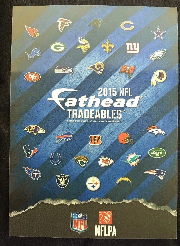 NFL Fathead Tradeables Andy Dalton Cincinnati Bengals 2015 - Image 2 of 2