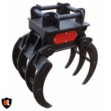 Hydraulic Folding Grapple / Grab for Excavator / Digger 2-3.5 Ton