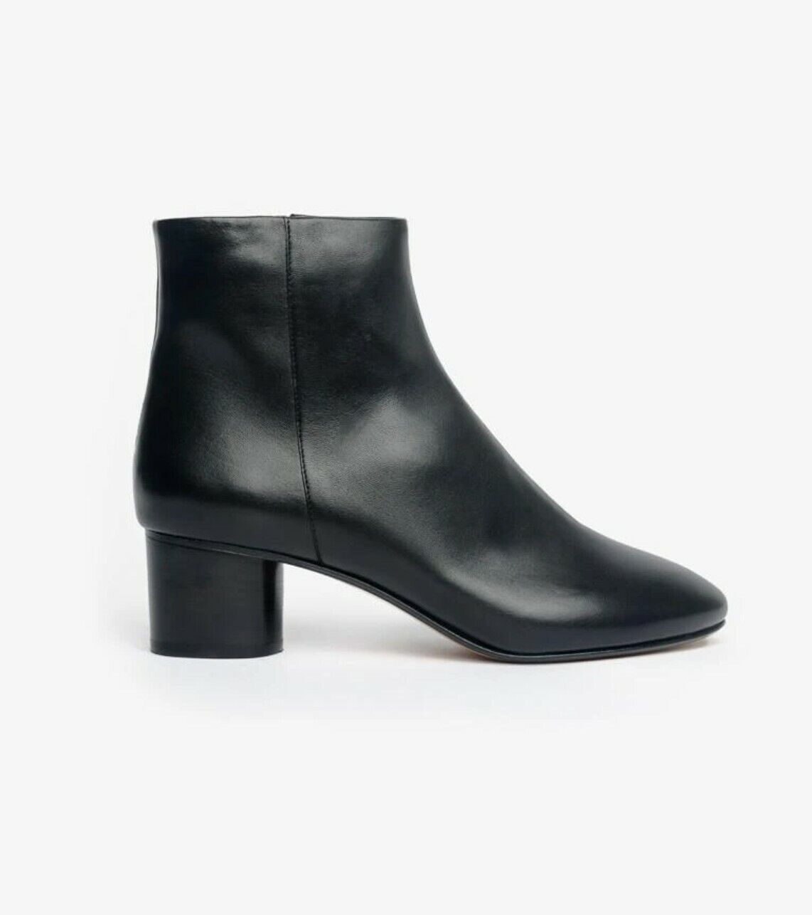 ISABEL MARANT Black Donatee 40 Leather Ankle Boots