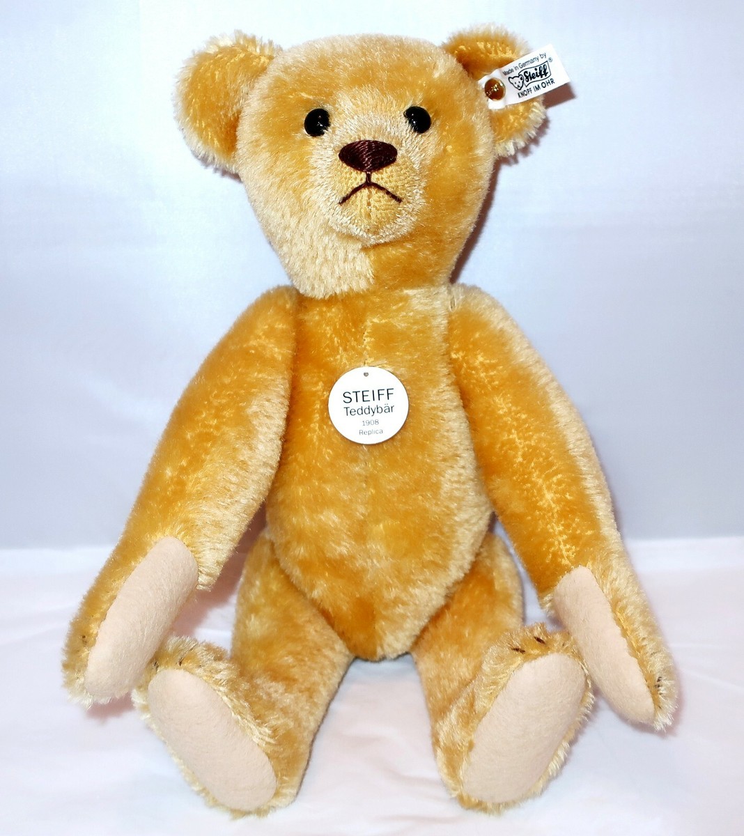 ぬいぐるみ Steiff Teddy Bear replica 1908 Steiff 1908 Replica Teddy Bear – Stage Nine Entertainment