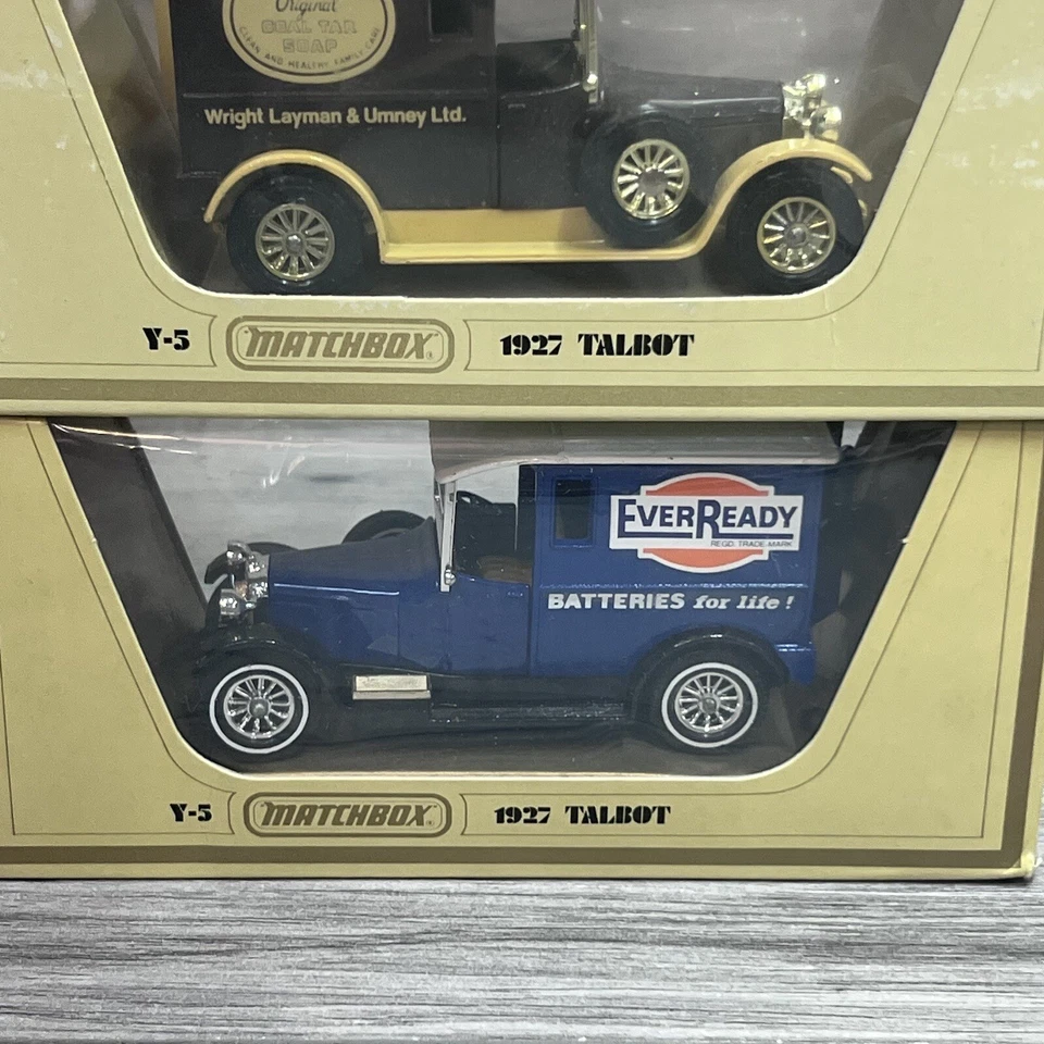 Matchbox Models of Yesteryear Y-5 1927 Talbot 1978 England 1:47 NIB Lot of 2 - Image 3 of 4