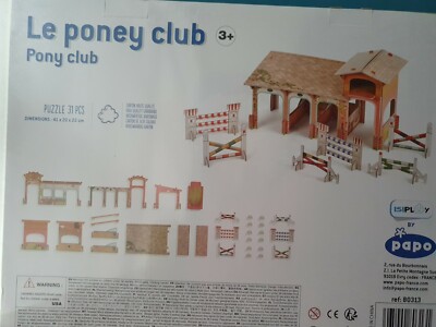 Papo 80313 Pony Club Set – Pferde, Fohlen & Ponys, Mehrfarbig, Spielzeug Für Kinder Ab 3 Jahren