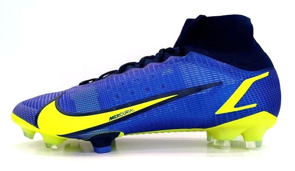 NIKE SUPERFLY 8 ELITE FG - SAPPHIRE/VOLT/BLUE | eBay