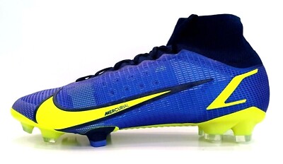 NIKE SUPERFLY 8 ELITE FG - SAPPHIRE/VOLT/BLUE | eBay