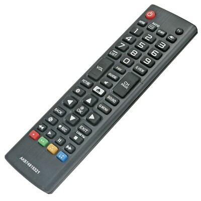 New TV Remote AKB74915321 Replacement for LG Smart LCD LED TV 49LJ5100 32LJ520B