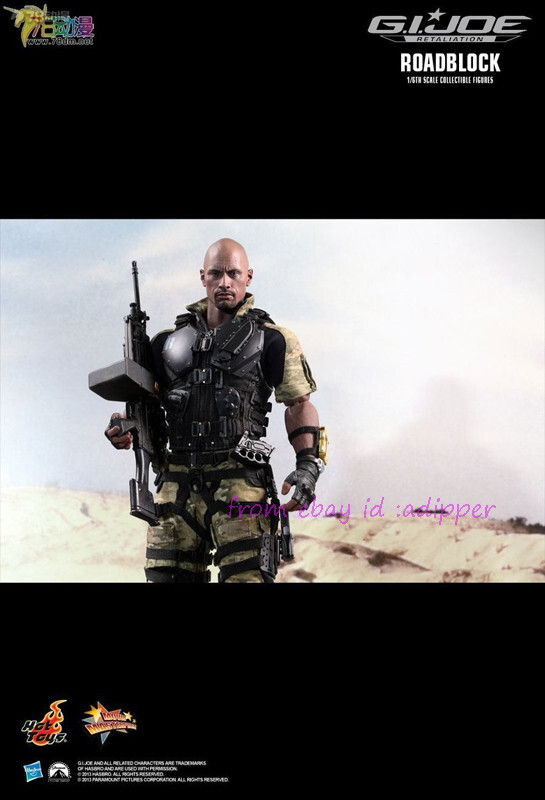 Perfect Hot Toys 1/6 Mms199 G.I. Joe Retaliation Roadblock