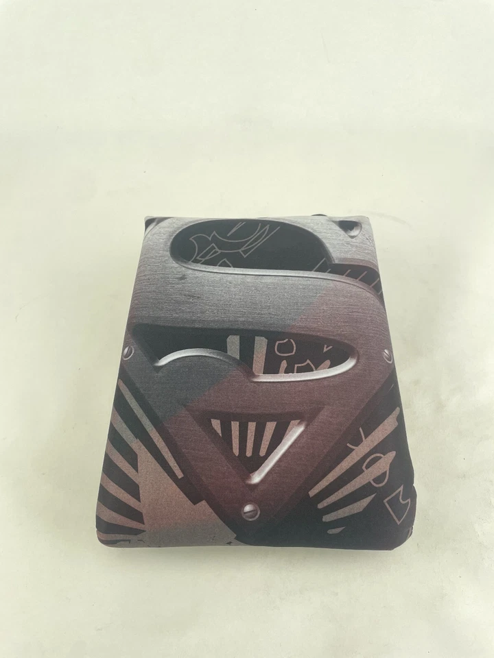 1 Black Truck Car SUV High Back Seat Covers Superman Silver Man of Steel Foto 3 de 4