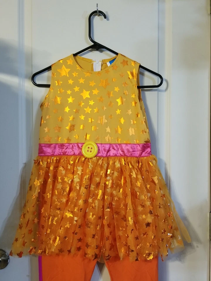 DISFRAZ HALLOWEEN RUBIE'S LALALOOPSY NIÑO NIÑA DYNA MAY MEDIANO 42" LARGO Foto 3 de 4