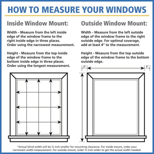 1" Cordless Vinyl Room Darkening Horizontal Mini Blinds, White, 31"W x 48"L - Picture 3 of 8