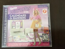 Barbie Print  n Play CD-ROM