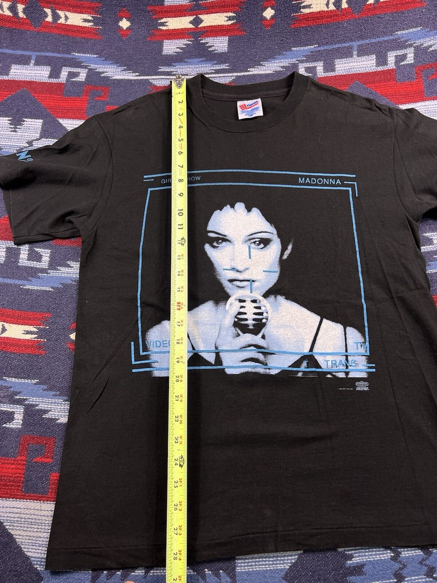 VTG 1993 Madonna Girlie Show Single Stitch Made In USA T VTG 1993 Madonna Girlie Show Single Stitch Made In USA T