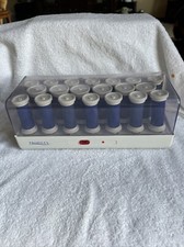 Profiles Spa Belson 20 Flocked Hot Hair Curlers SS-203 Working No Clips