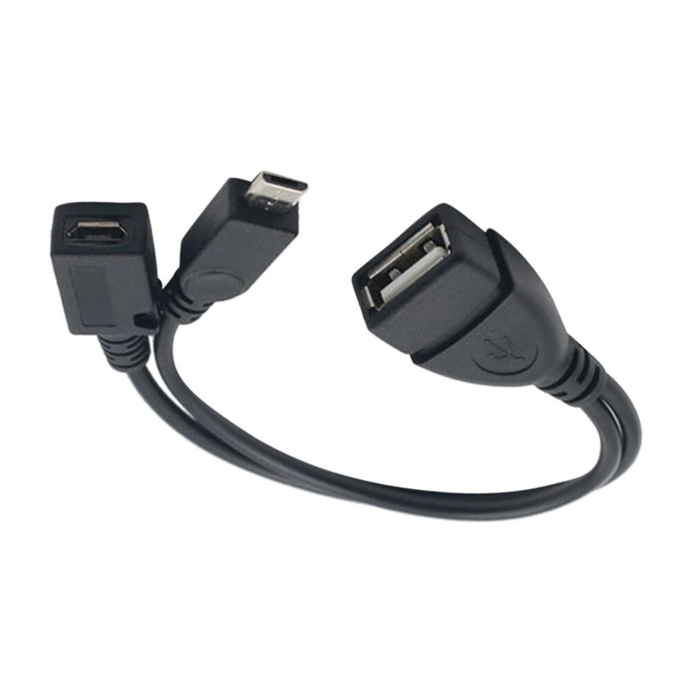USB Charging Extension Cord with Micro OTG Adapter-image