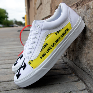 off white vans ebay