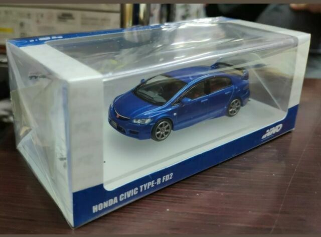 Inno64 Honda Civic Type R Fd2 Blue 1 64 For Sale Online Ebay