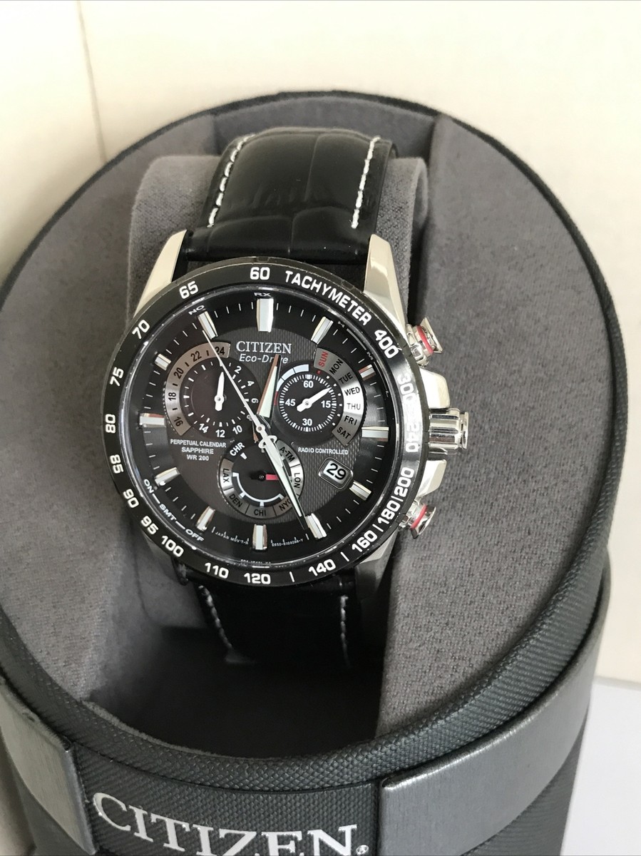 Citizen Men's Eco Drive Chrono A-T Alarm Radio Controlled B
