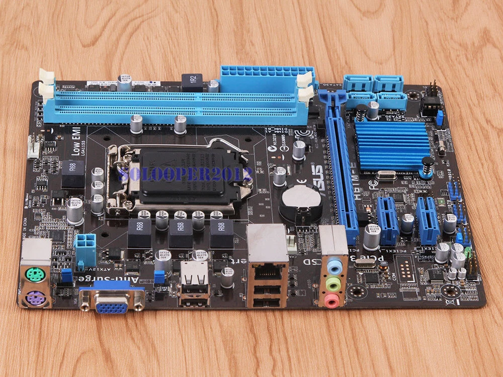 ASUS H61M E Socket 1155 Motherboard DDR3 Intel H61 B3 100 working