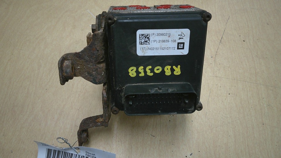 2011 CHEVROLET 2500 SILVERADO ANTILOCK BRAKE PARTS 20980215 eBay