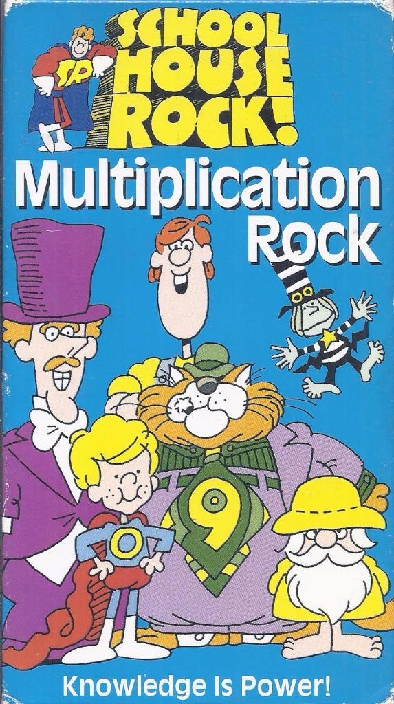VHS SCHOOLHOUSE ROCK MULTIPLICATION ROCK 760894702335 eBay